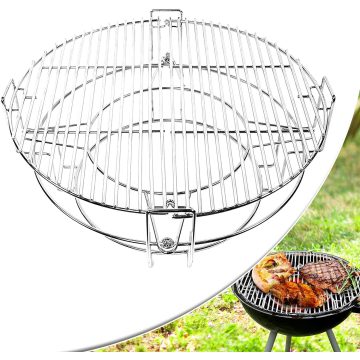 Steel portable BBQ grill grate round grill grates