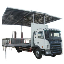 China JAC Large LED Screen Mobile Stage Truck Events
