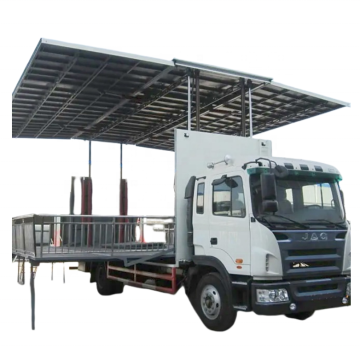 China JAC Large LED Screen Mobile Stage Truck Events