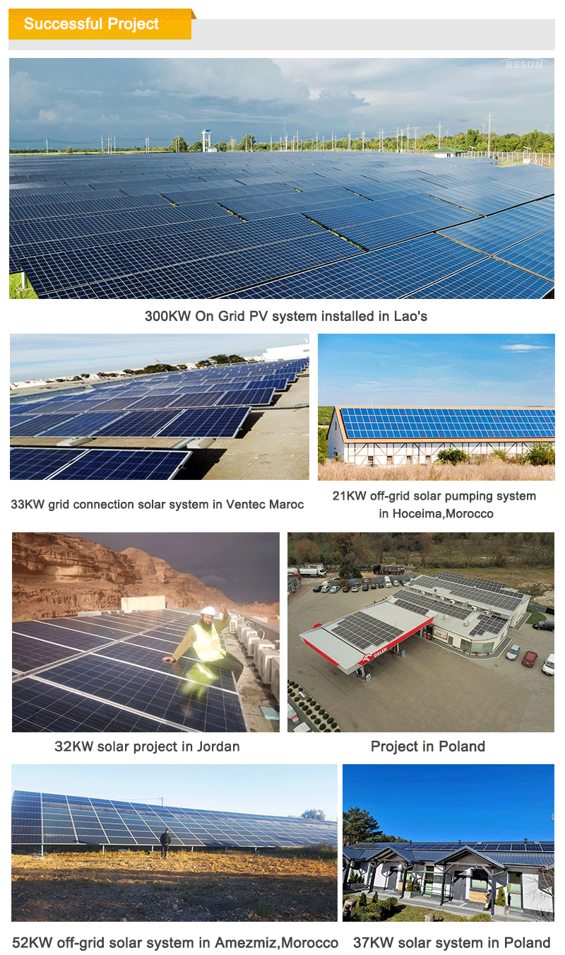 RESTAR SOLAR Projects