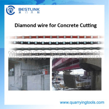 Corda de fio de diamante de corte de Bestlink para corte de concreto