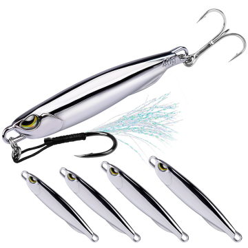 Luya 60g Metal Jigging Lure for Spanish Mackerel, Marlin and Perch Fishing