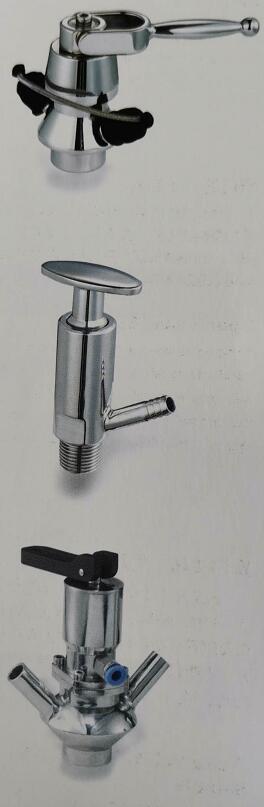 Sanitary sample valve