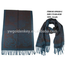 Flower Knitted Scarf For 2015 winter shawls
