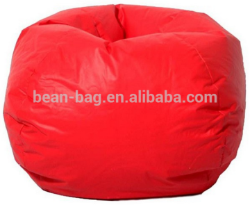 Red Vinyl Beanbag Chair