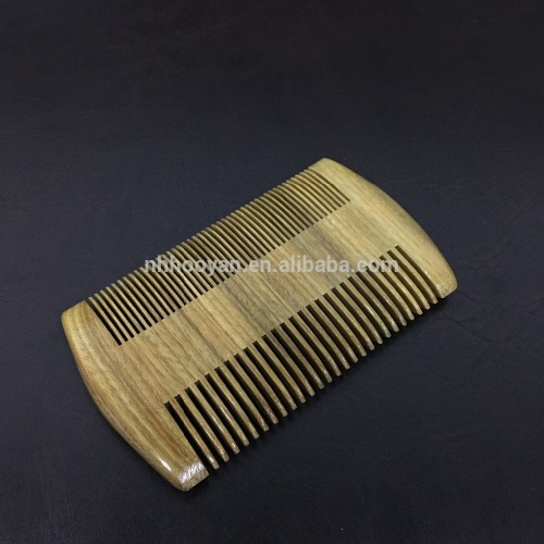 2017 new arrival wooden beard comb beard grooming kit