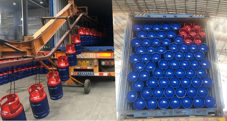 Portable 45kg LPG Cylinder/Gas Bottle/Tank Manufactures Supply for Home Kitchen to Philippines