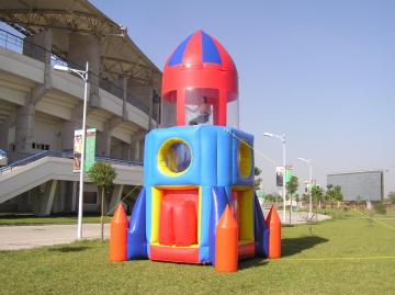 hot commercial Inflatable sports, inflatable Rocket