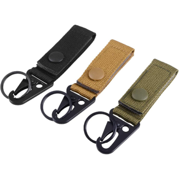 Tactical Molle Key Ring: Gear Key Keeper for Belts and Bags