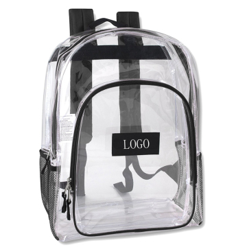 Deluxe Clear Plastic PVC Backpack