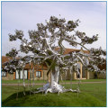 Grote Tuin Roestvrij Staal Boom Sculptuur