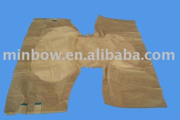 Leak guards disposable adult nappy