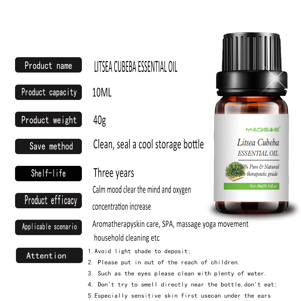 Minyak Esensial Air Essential Laruble Litsea Cubeba Oil