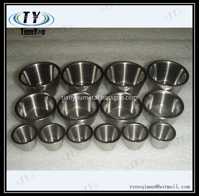 Sapphire Crystal Tungsten Crucibles