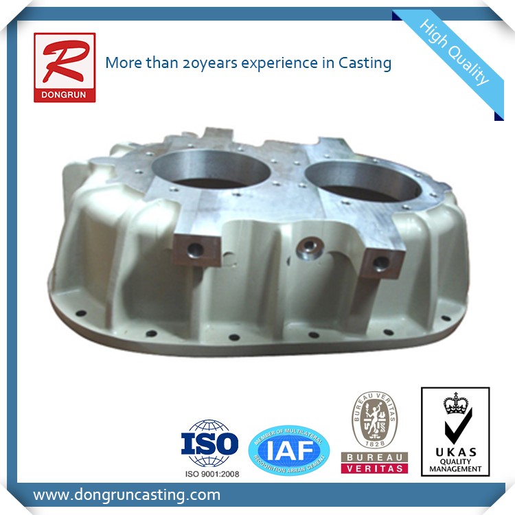 China professional foundry supply customized cast aluminum valve cover or oil pan as drawing or sample