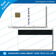 contact plastic pvc sle 4428 chip smart card
