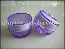 fruit plastic cosmetic cream bottle
