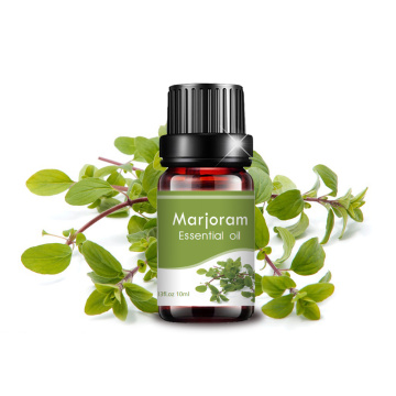 10ml ขายส่งจำนวนมากฉลาก marjoram น้ำมันสำหรับกลิ่นหอม