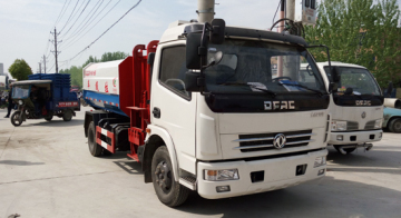 DONGFENG 4x2 Hanging drum garbage truck