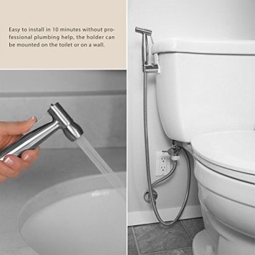 Amazon Hot selling toilet hand bidet shattaf set