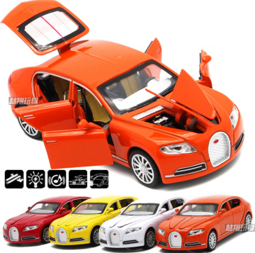 1:32 Bugatti Galibier Veyron Car Modles Alloy Diecast Models Brinquedos Collection Pull Back Children Toys Gifts Displays