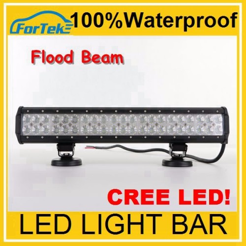 offroad CREE led light bar for car 126 watt 9-28V working voltage