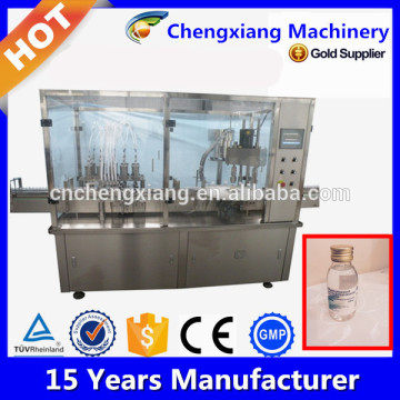 Full automatic alcohol filling and capping machine labeling machine