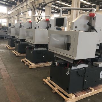 abrasive sawing machine for cutting non conductive materials