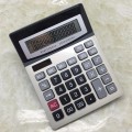 12 Digit Office Desktop Calculator dengan tenaga surya