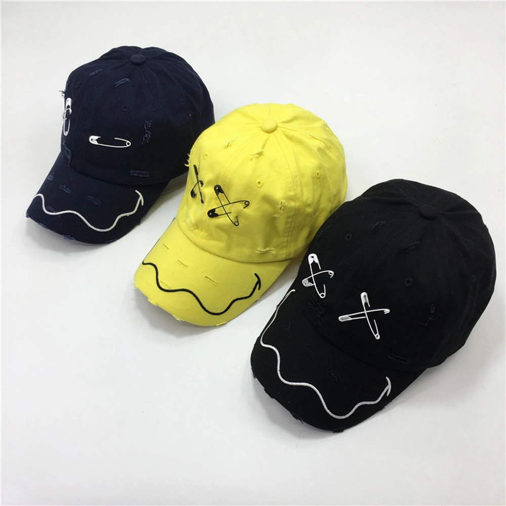 Tide Pin Hole Baseball Cap Outdoor Outing Men and Women Caps Wholesale