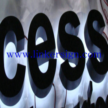 backlit 3d led channel letter , led letter sign,led letter sign illuminated sign