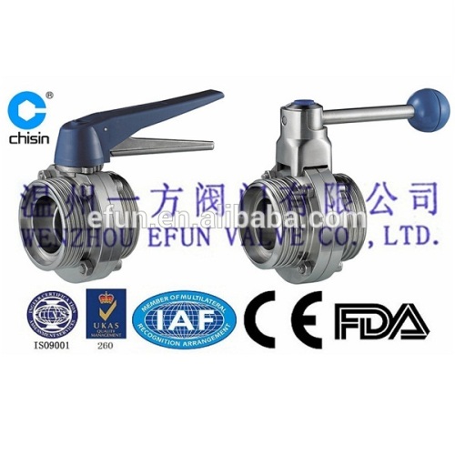 Threaded Butterfly Valve,M/M Butterfly Valve,Sanitary Butterfly valve