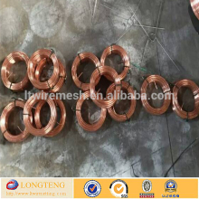 Gold Supplier small coil flat wire / flat brass wire