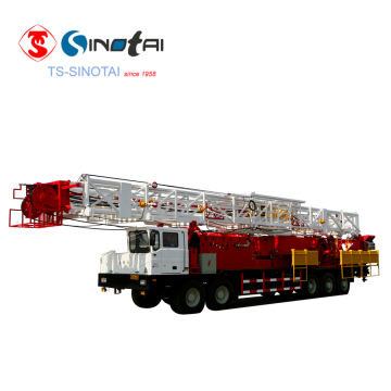SINOTAI 450HP low-temprature truck-mounted workover rig