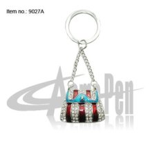 Handbag style Key Ring Pen Ornament for gift set