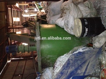 HDPE LDPE crushing washing line