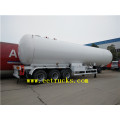 56000 Litros 3 Eixos LPG Semi Reboques Cisterna