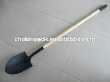 high quality durble use 1kg round pointed garden shovel