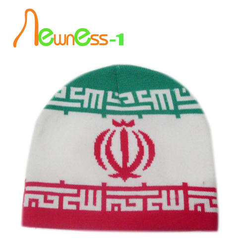 कस्टम Jacquard सर्दियों बुनना Beanies सलाम