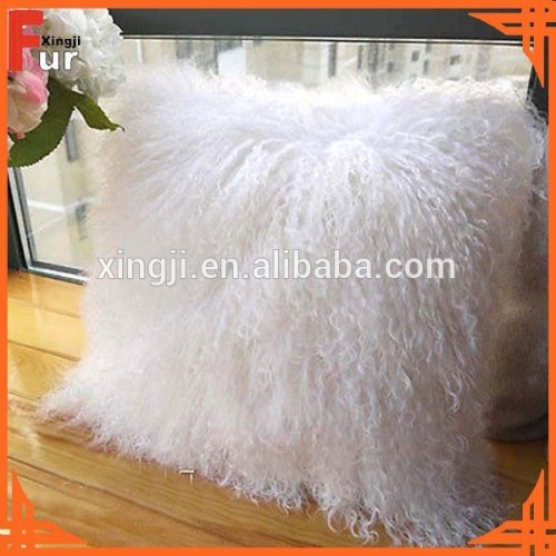 Mongolian Lamb fur Cushion / Pillow