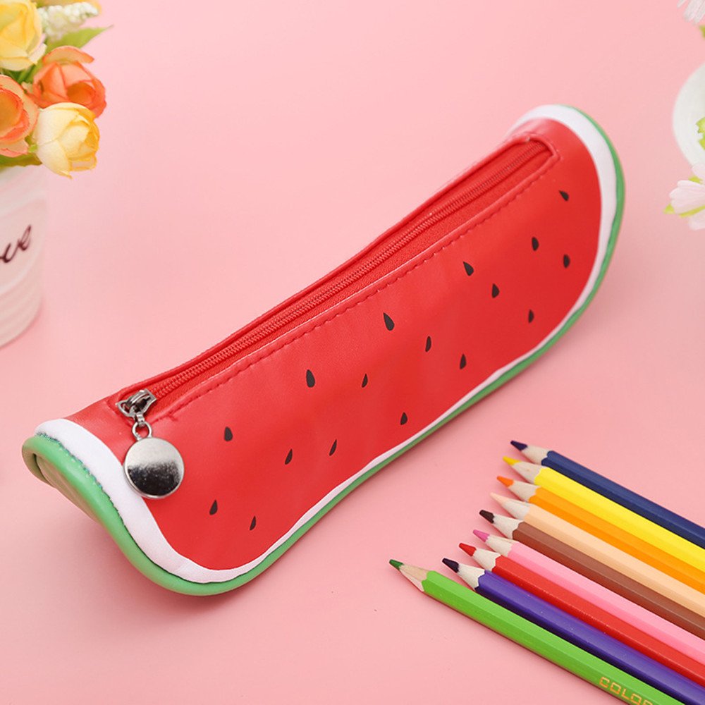 Watermelon Pu Pencil Case 2 Watermelon Pu Pencil Case 2