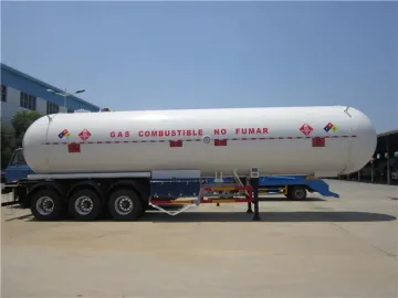 60000 Liters LPG Propane Gas Transport Tanker Semi Trailer