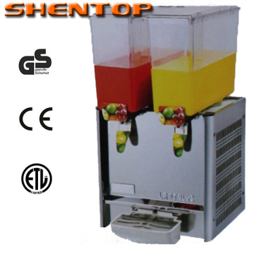 SHENTOP Two Tank Cold Juice Machine Juice Blender Juice Dispenser LSJ-9LX2