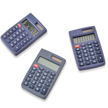 8 Digits Dual Power Mini Pocket Calculator