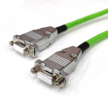 Grön fast installation V90 Servo Encoder Cables
