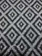 Poly Y/D Stripe Hacchi Jersey with Silver Lurex