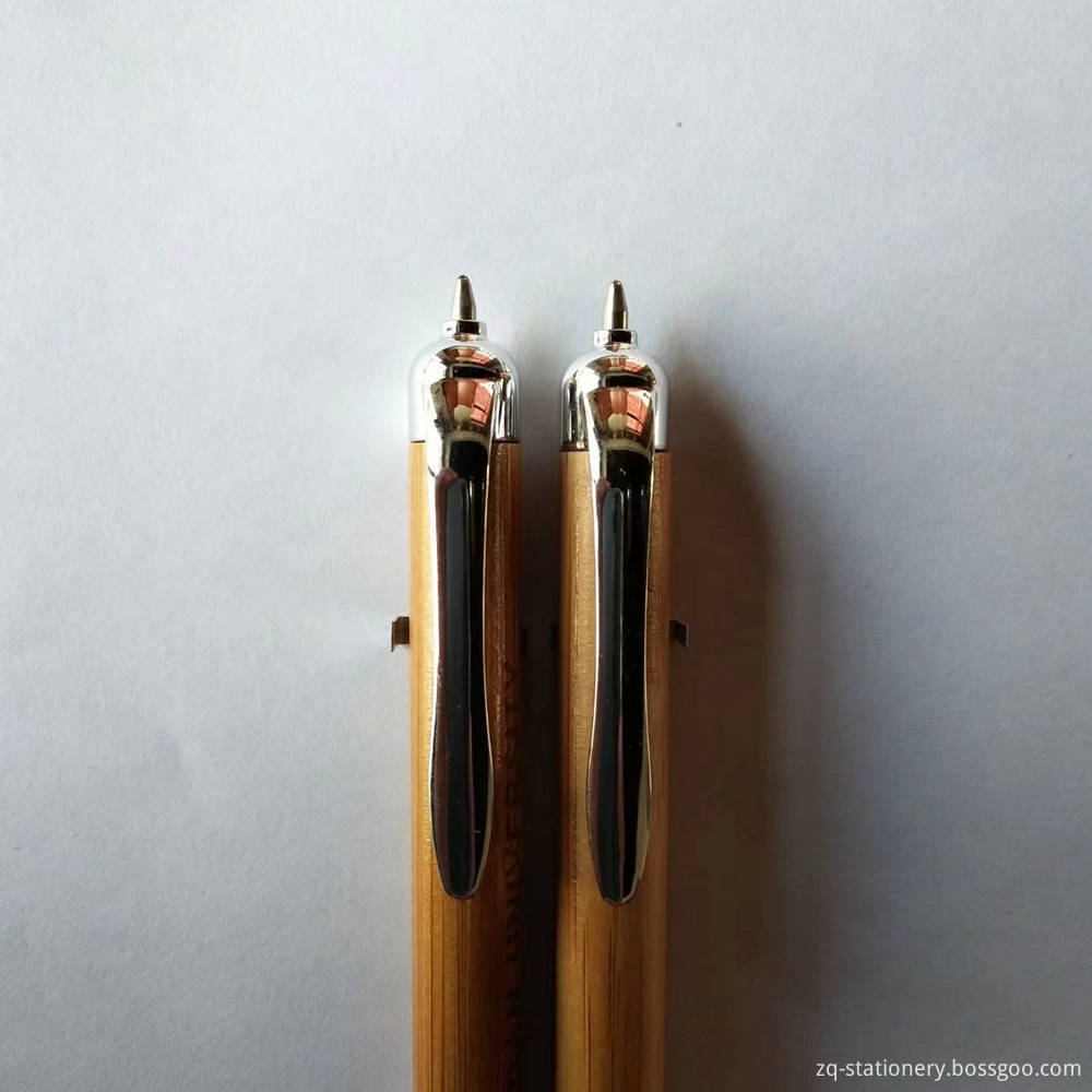 Promotional Bamboo Pen with Stylus