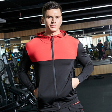 Ukubaleka i-Sweatshirt Zip Up Fitness Gym Shirts