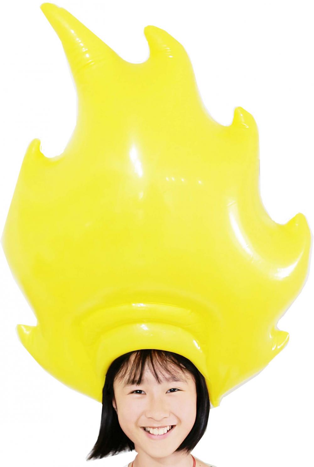 peruca brinquedo inflável de PVC