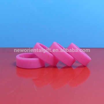 Custom silicone wedding rings for women